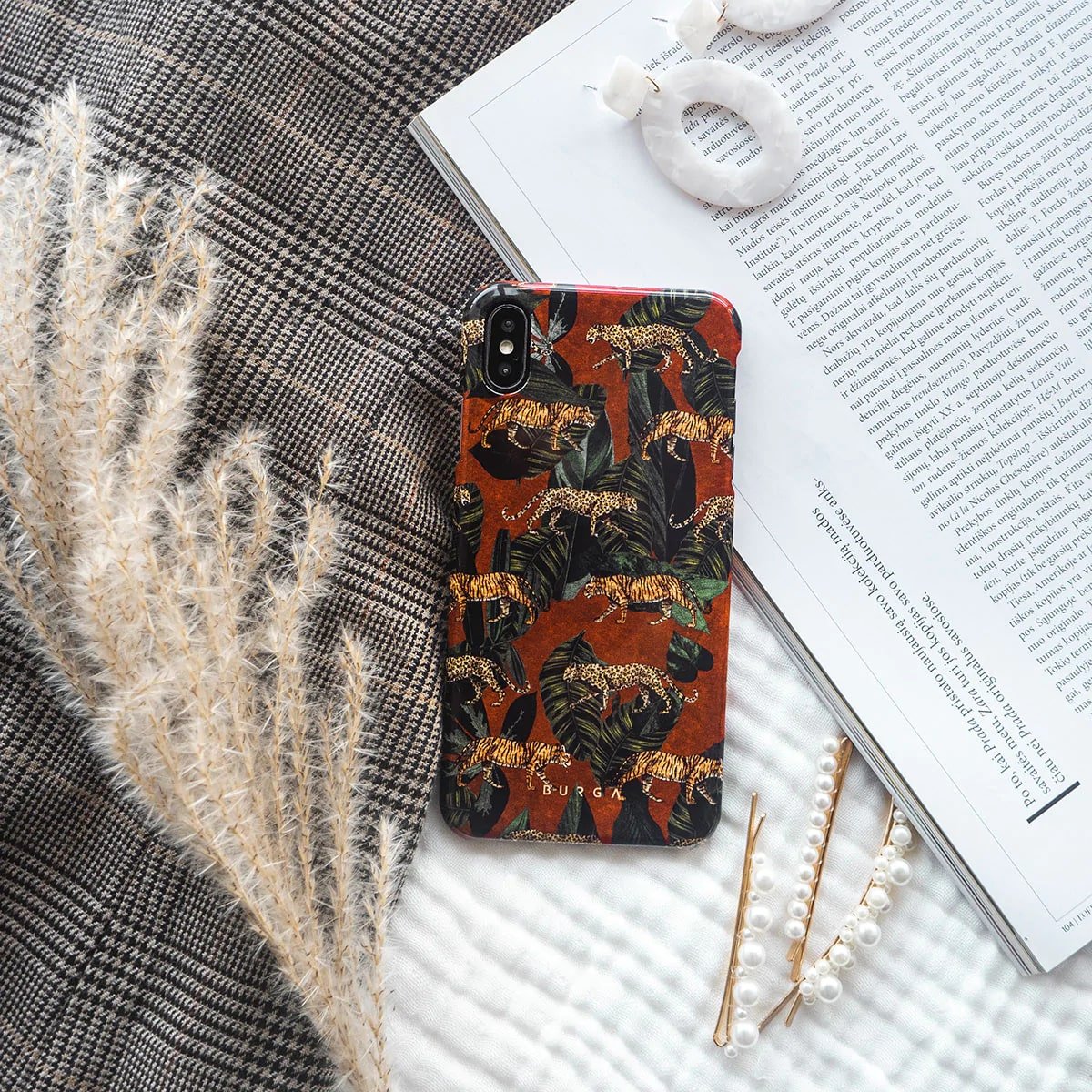 Burga iPhone 14 Pro Fashion Tough Σκληρή Θήκη - Morning Commute