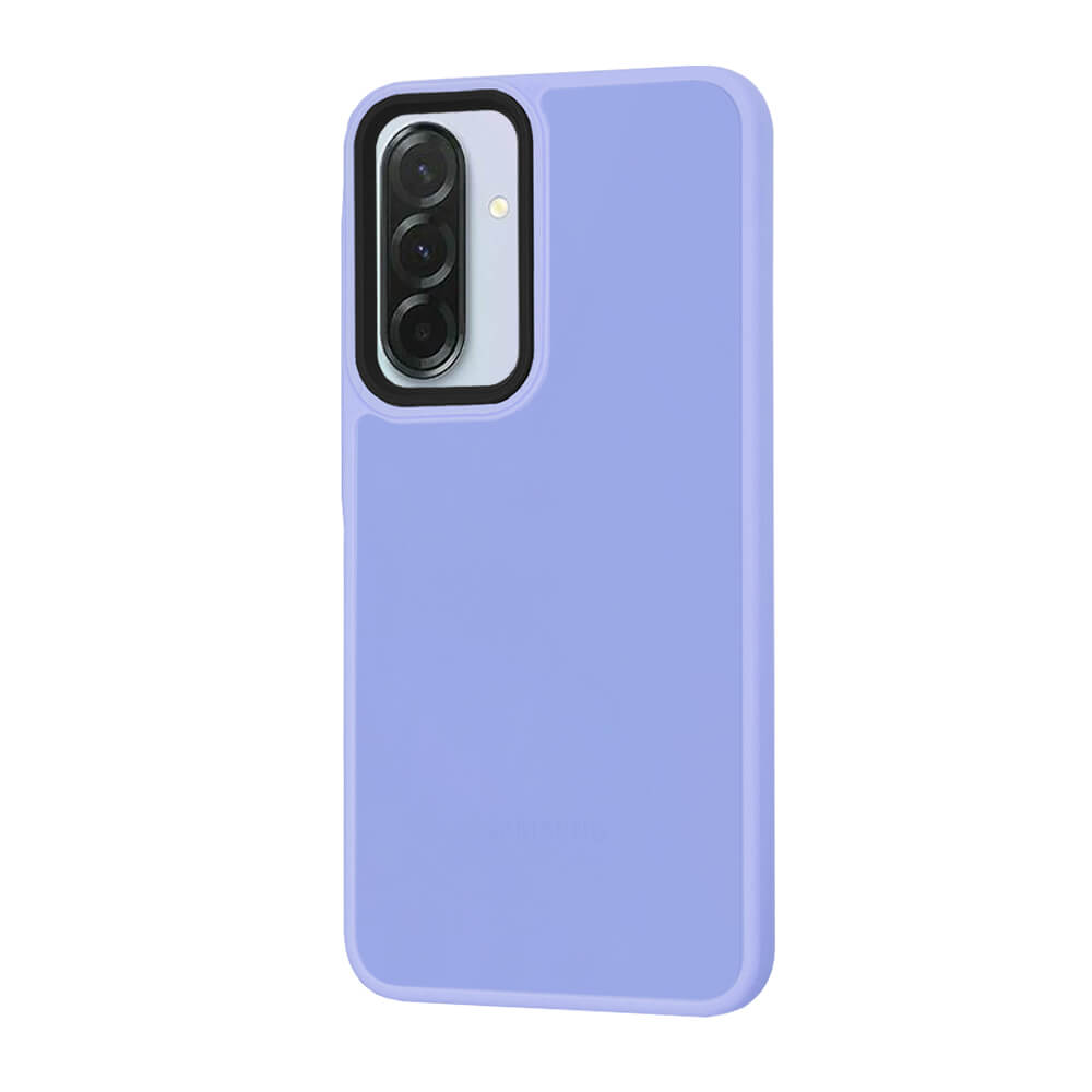Techsuit Samsung Galaxy A36 5G - HaloFrost Series - Σκληρή Θήκη με Πλαίσιο Σιλικόνης - Light Purple