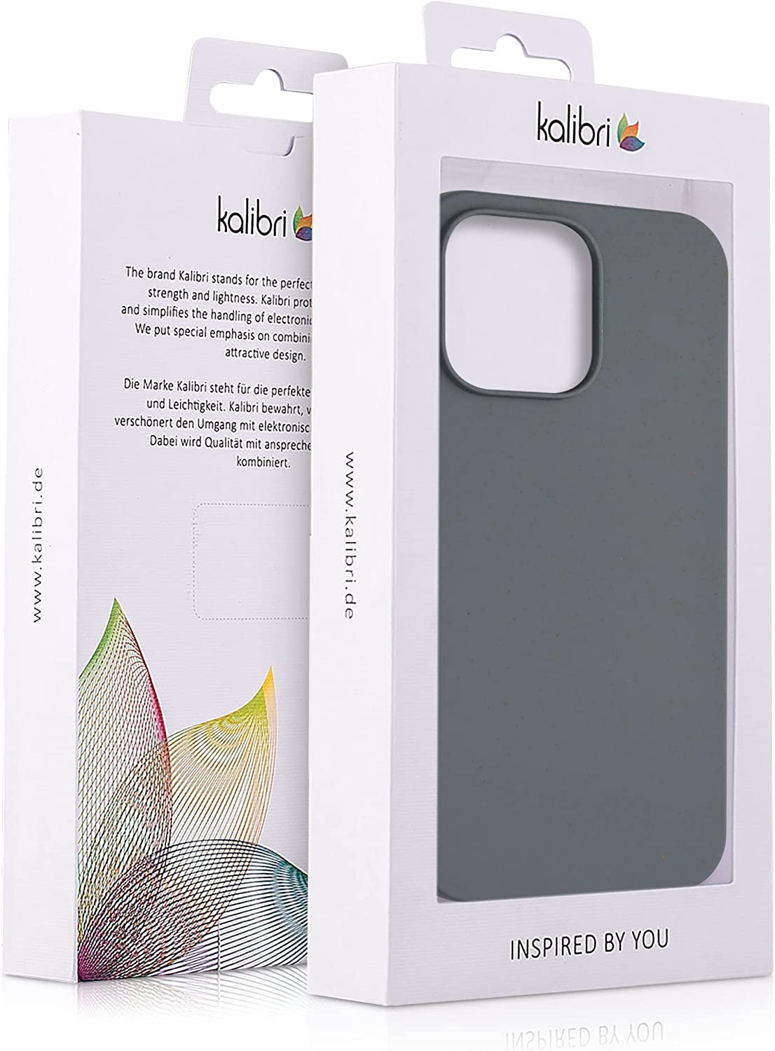 Kalibri iPhone 14 Pro Max Θήκη Σιλικόνης TPU με Ανακυκλώσιμο και Βιοδιασπώμενο Υλικό - Dark Slate - 59220.202