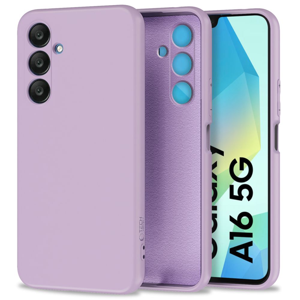 Tech-Protect Samsung Galaxy A16 4G / A16 5G Icon Θήκη Σιλικόνης Rubber TPU - Violet
