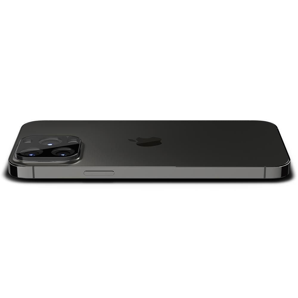 Spigen iPhone 13 Pro / 13 Pro Max Aparatu Optik.TR Αντιχαρακτικό Γυαλί για την Κάμερα - 2 Τεμάχια - Graphite