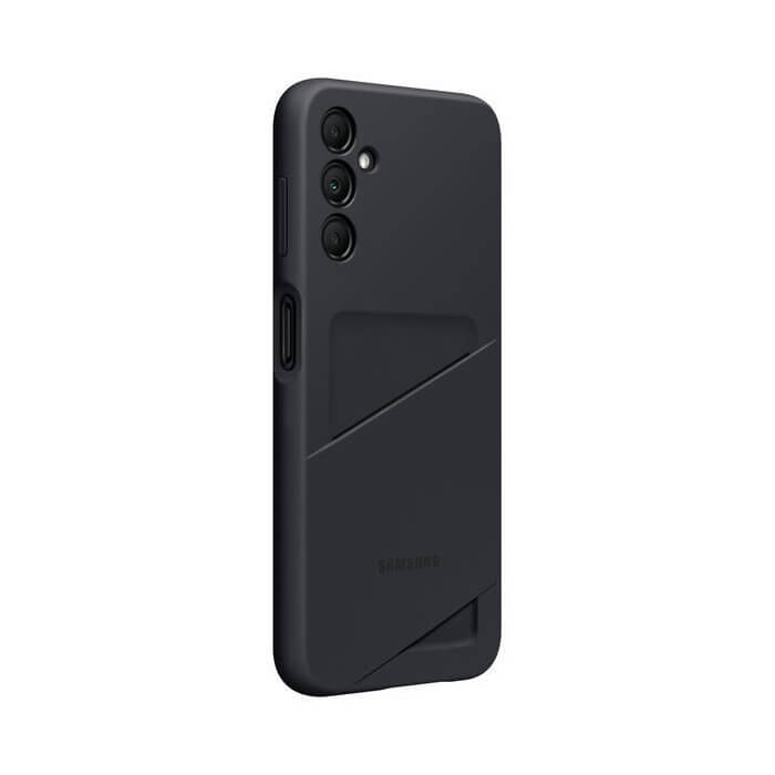 Samsung Card Slot Cover Samsung Galaxy A14 5G Θήκη Σιλικόνης με Υποδοχή για Κάρτα - Black - EF-OA146TBEGWW
