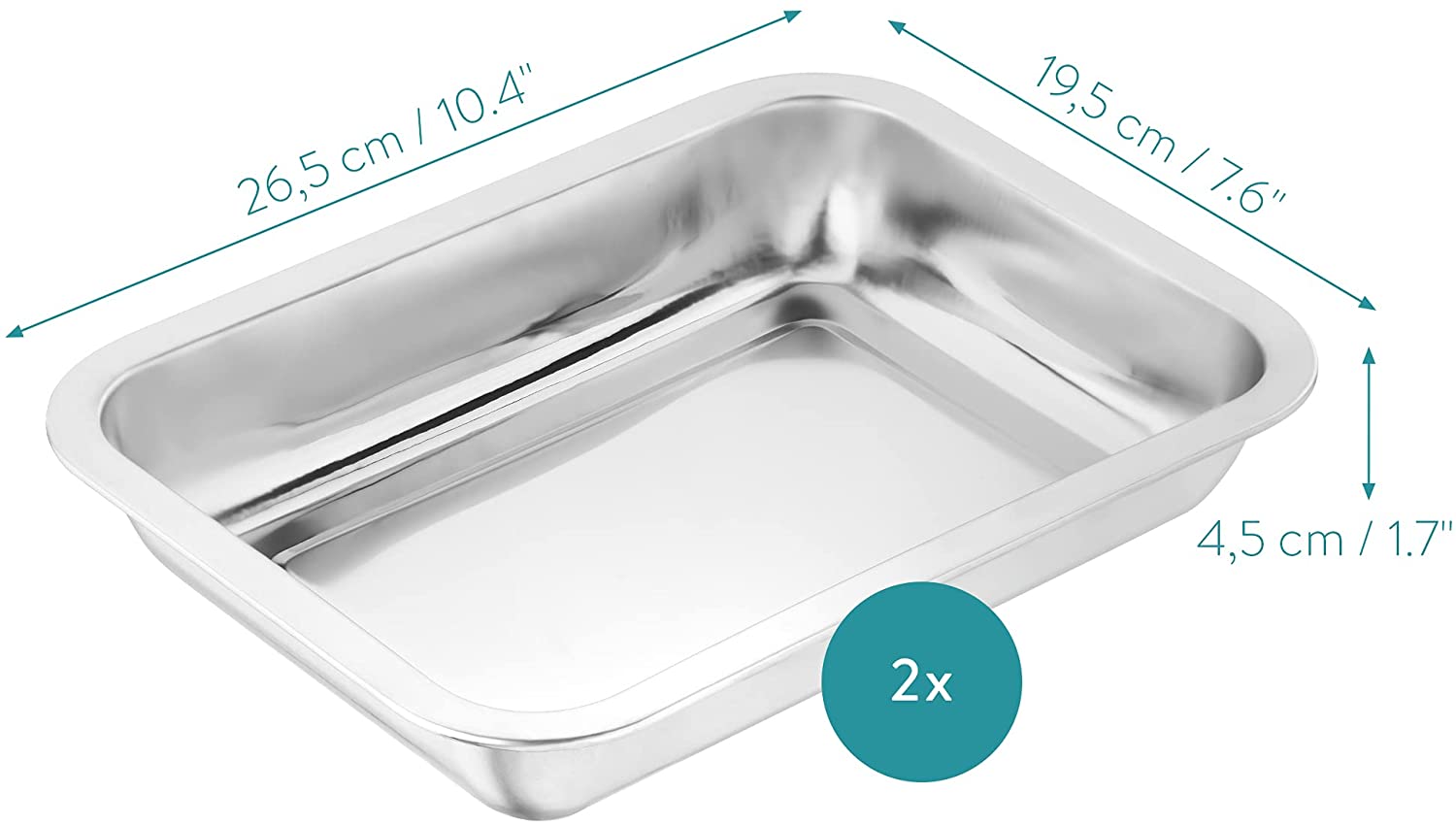 Navaris XL Bamboo Chopping Board with Crumb Tray Σανίδα Κοπής από Μπαμπού με 2 Δοχεία - Light Brown / Silver - 47368.03