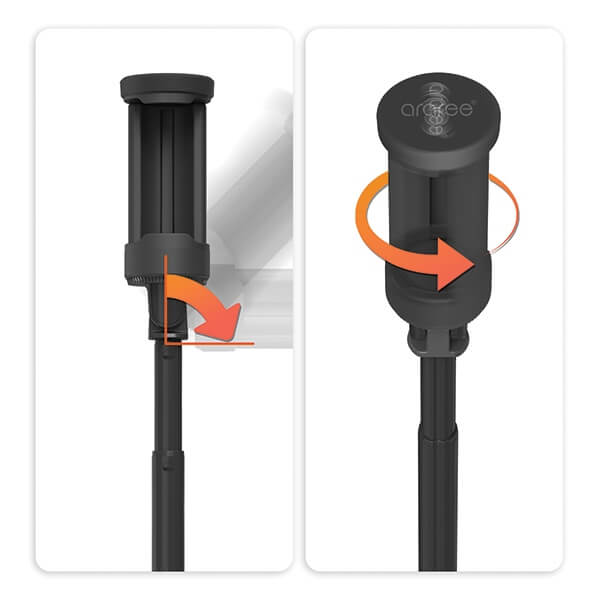 Araree Selfie Stick PodPro Τρίποδο με Τηλεχειριστήριο Bluetooth - Black