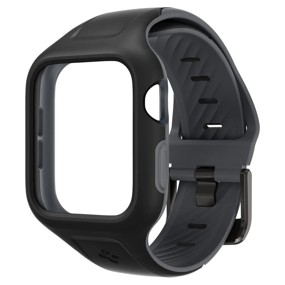 Spigen Λουράκι Apple Watch 4 / 5 / 6 / SE / SE 2 40mm Liquid Air Pro - Black