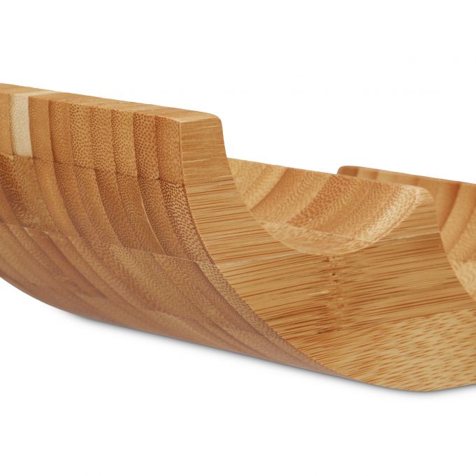 Relaxdays Βάση Κρασιού από Μπαμπού - Natural - 4052025202446