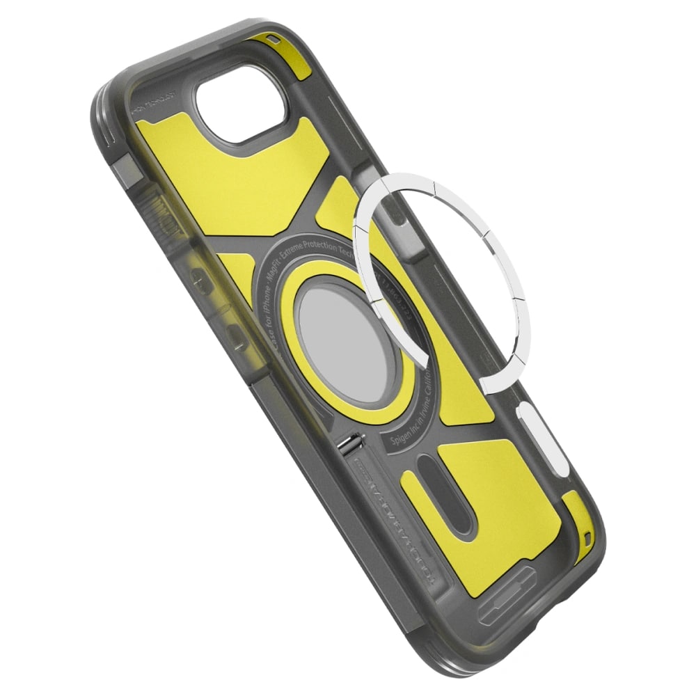 Spigen iPhone 16e Tough Armor AI Mag Σκληρή Θήκη με MagSafe - Frost Black
