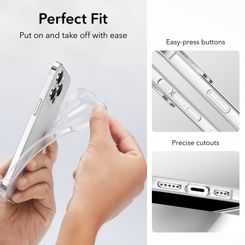 ESR iPhone 14 Pro Max Project Zero Λεπτή Θήκη Σιλικόνης - Διάφανη