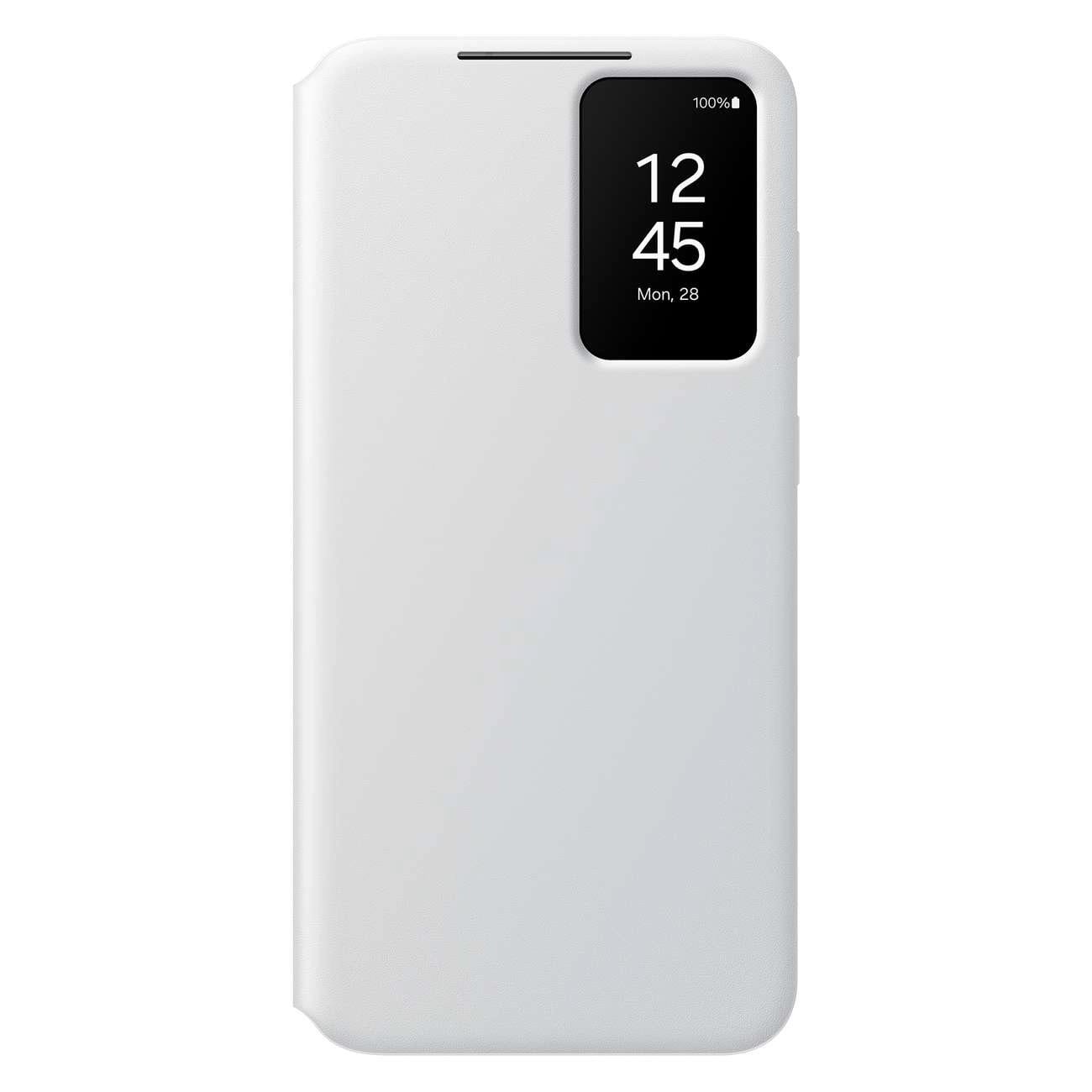 Samsung Smart View Wallet - Samsung Galaxy S24+ Θήκη Πορτοφόλι - White - EF-ZS926CWEGWW