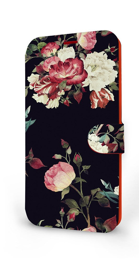 Mobiwear iPhone 14 Pro Θήκη Βιβλίο Slim Flip - Design Bouquet of Roses - VD11P