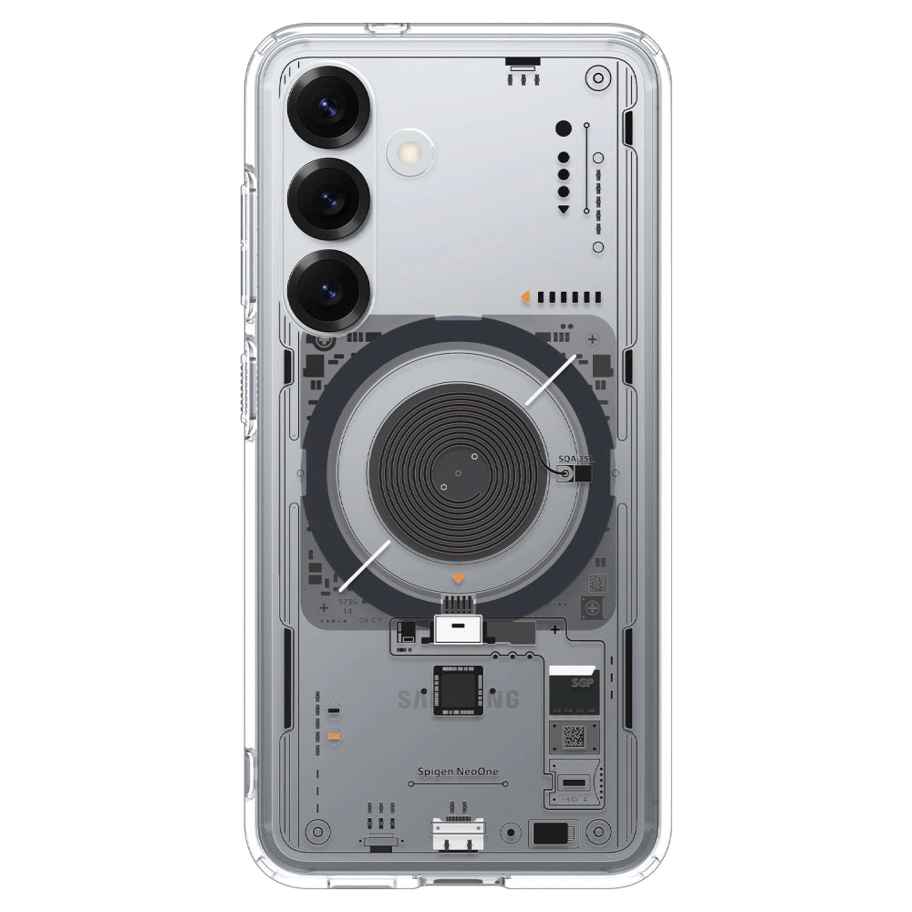 Spigen Samsung Galaxy S25 - Ultra Hybrid Mag Σκληρή Θήκη με Πλαίσιο Σιλικόνης Και MagSafe - Neo One