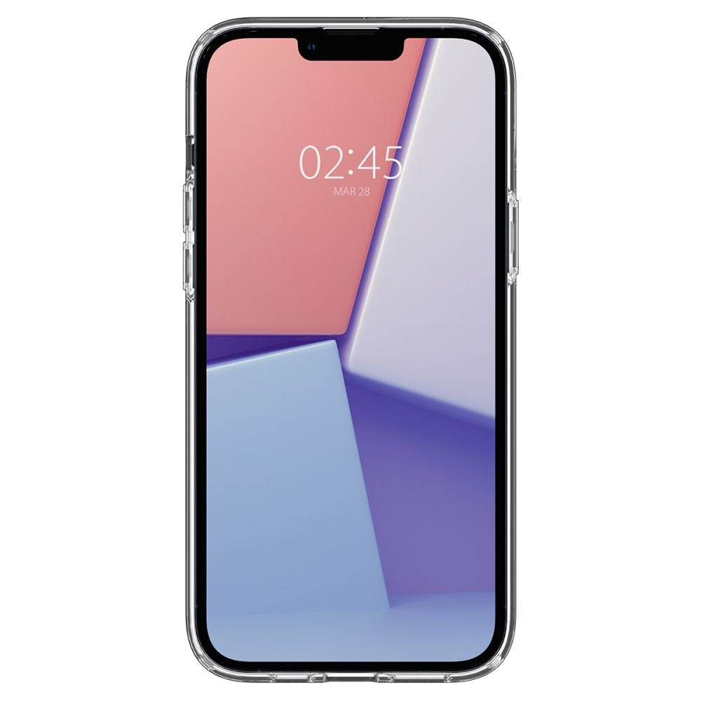 Spigen iPhone 14 Plus / iPhone 15 Plus Ultra Hybrid Σκληρή Θήκη με Πλαίσιο Σιλικόνης - Frost Clear