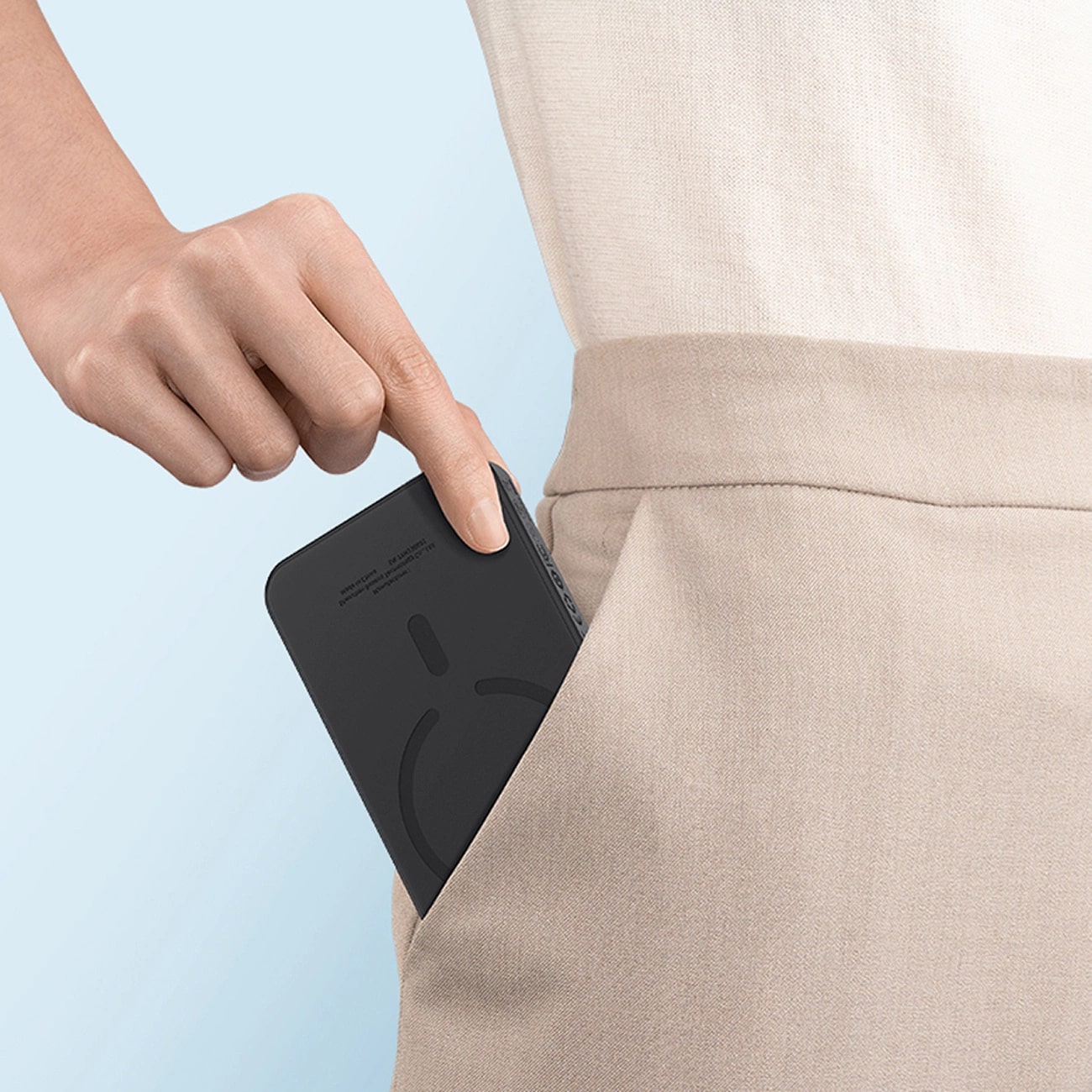 Baseus Magnetic Mini Ασύρματο MagSafe PowerBank 5000mAh 20W με Καλώδιο Type-C to Type-C - Black - P10022107113-00