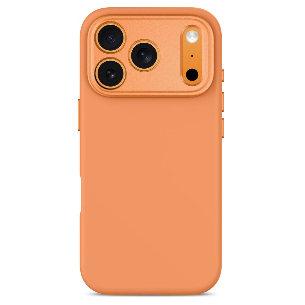 Tech-Protect iPhone 18 Pro / iPhone 17 Pro - Σκληρή Θήκη με Πλαίσιο Σιλικόνης και MagSafe - Uniq MagSafe CC - Cosmic Orange