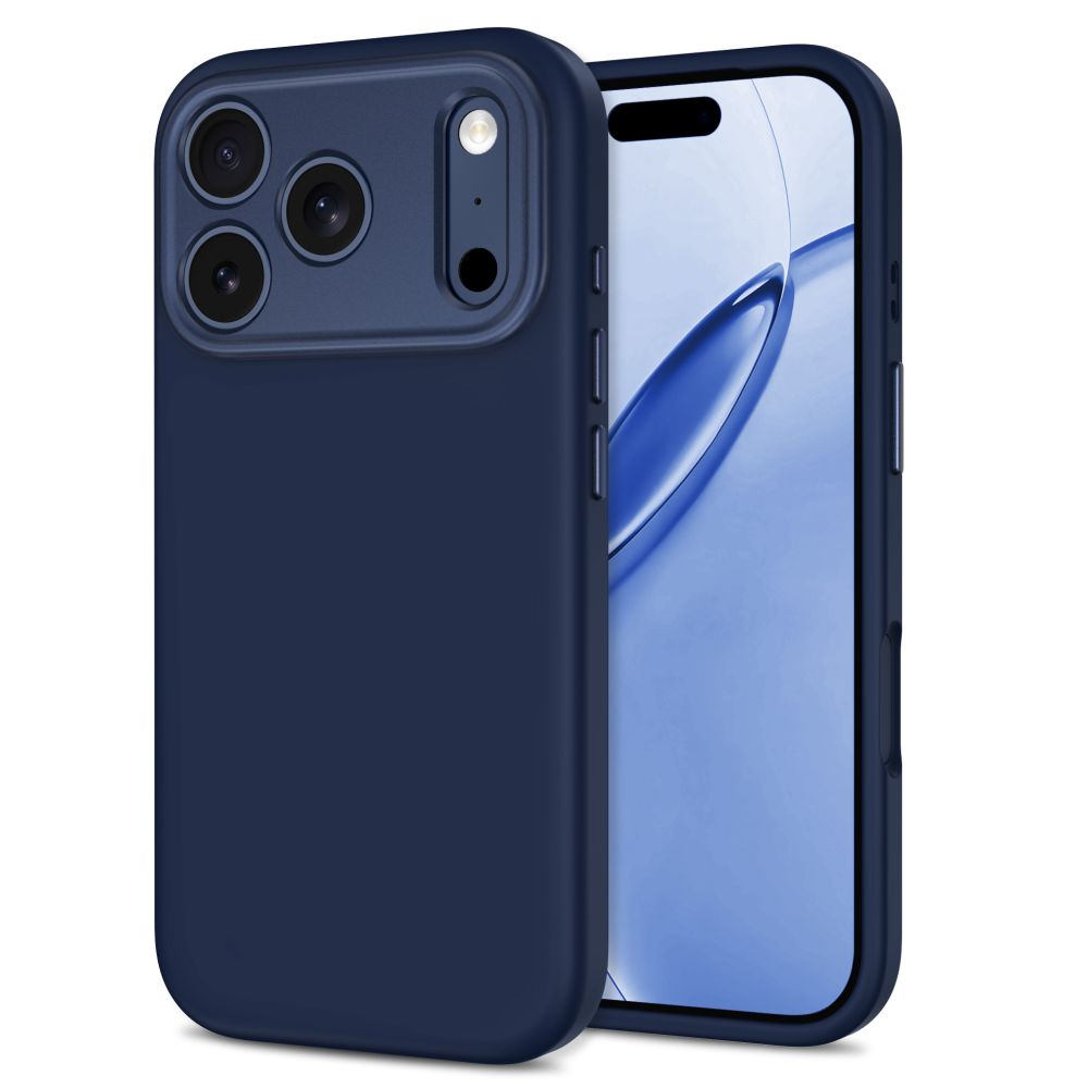 Tech-Protect iPhone 18 Pro / iPhone 17 Pro - Σκληρή Θήκη με Πλαίσιο Σιλικόνης και MagSafe - Uniq MagSafe CC - Deep Blue