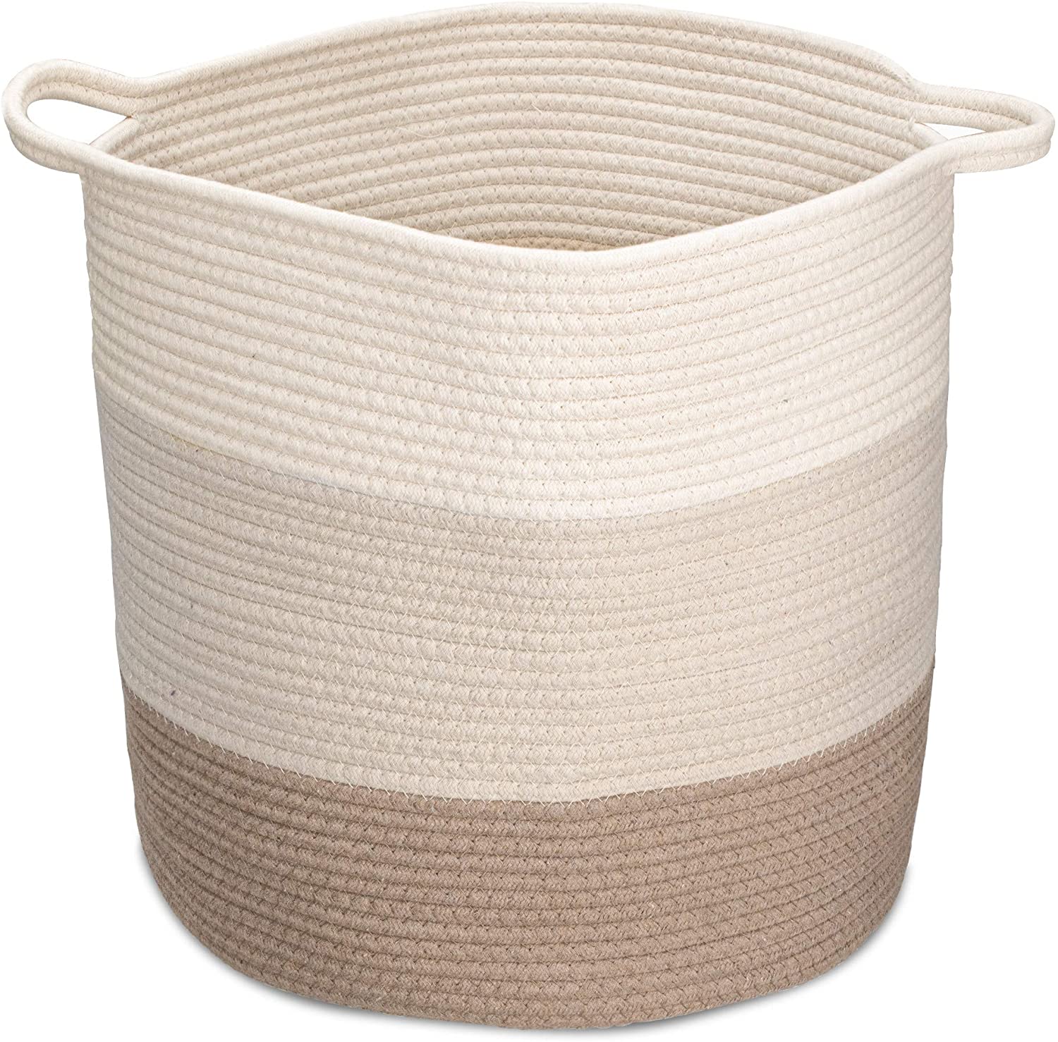 Navaris Βαμβακερό Καλάθι Αποθήκευσης / Απλύτων - Brown - 53144.24