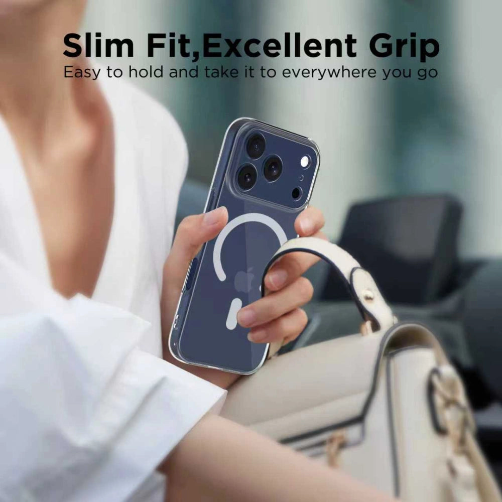 Tech-Protect iPhone 17 Pro Flexair Θήκη Σιλικόνης TPU με MagSafe - Clear