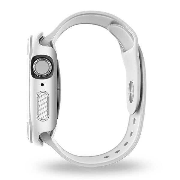 Uniq Θήκη Apple Watch 4 / 5 / 6 / SE / SE 2 40MM Torres με Αντιχαρακτικό γυαλί 9H - Dove White