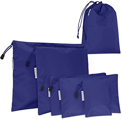 Navaris 7 Set Travel Storage Bags Σετ με 7 Σάκους Ταξιδιού - Dark blue - 50581.17.01