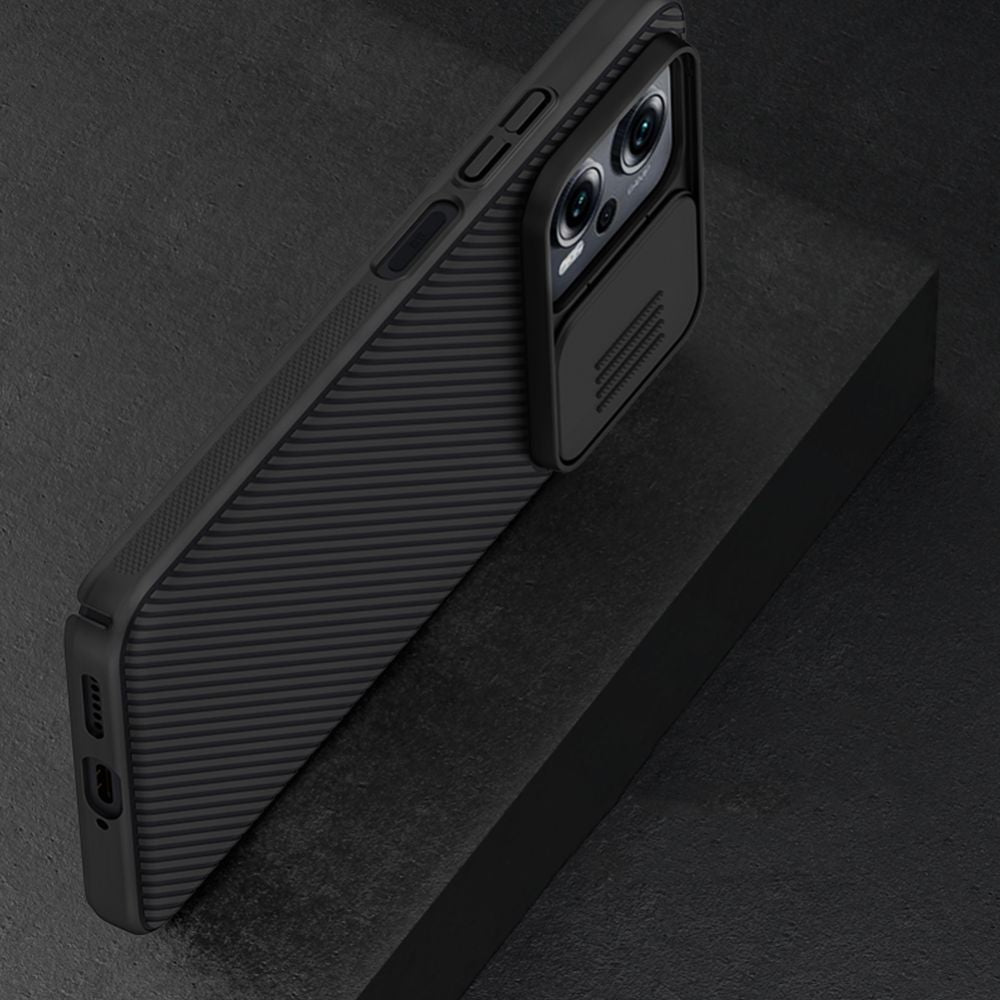 Nillkin Xiaomi Poco X4 GT CamShield Σκληρή Θήκη με Κάλυμμα για την Κάμερα - Black