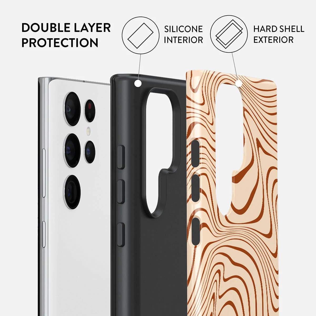 Burga Samsung Galaxy S22 Ultra Fashion Tough Σκληρή Θήκη - Déjà Vu