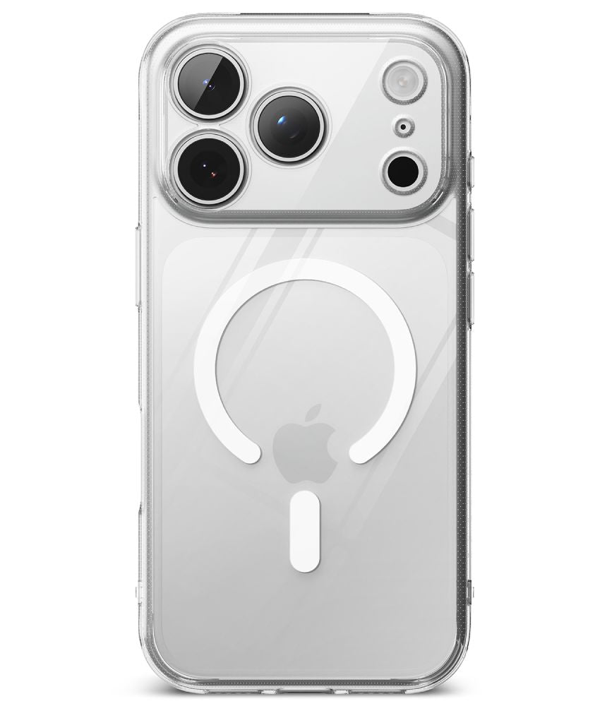 Ringke iPhone 18 Pro Max / iPhone 17 Pro Max - Σκληρή Θήκη με Πλαίσιο Σιλικόνης MagSafe - Fusion Magnetic - Clear