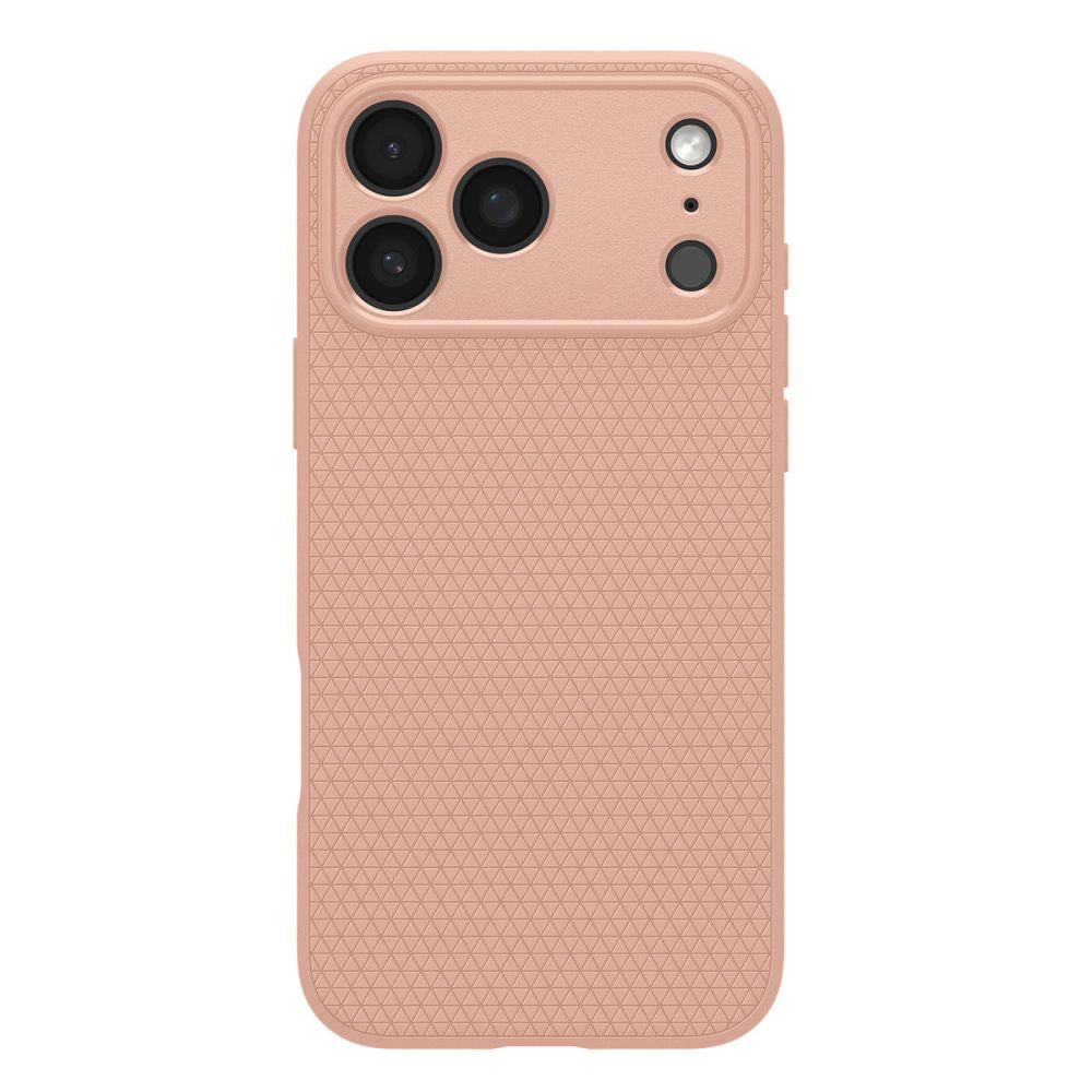 Spigen iPhone 18 Pro Max / iPhone 17 Pro Max - Θήκη Σιλικόνης - Liquid Air - Rose Titanium