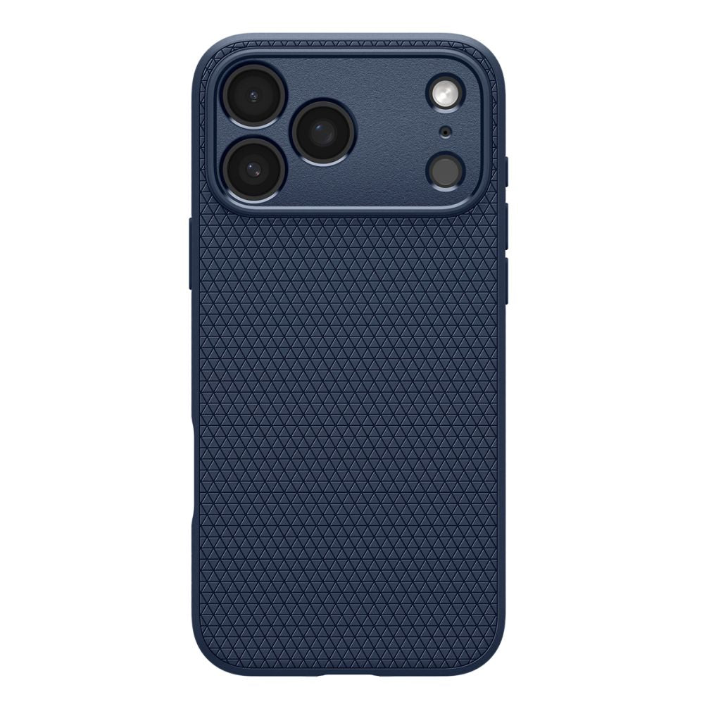 Spigen iPhone 18 Pro / iPhone 17 Pro - Θήκη Σιλικόνης - Liquid Air - Navy Blue