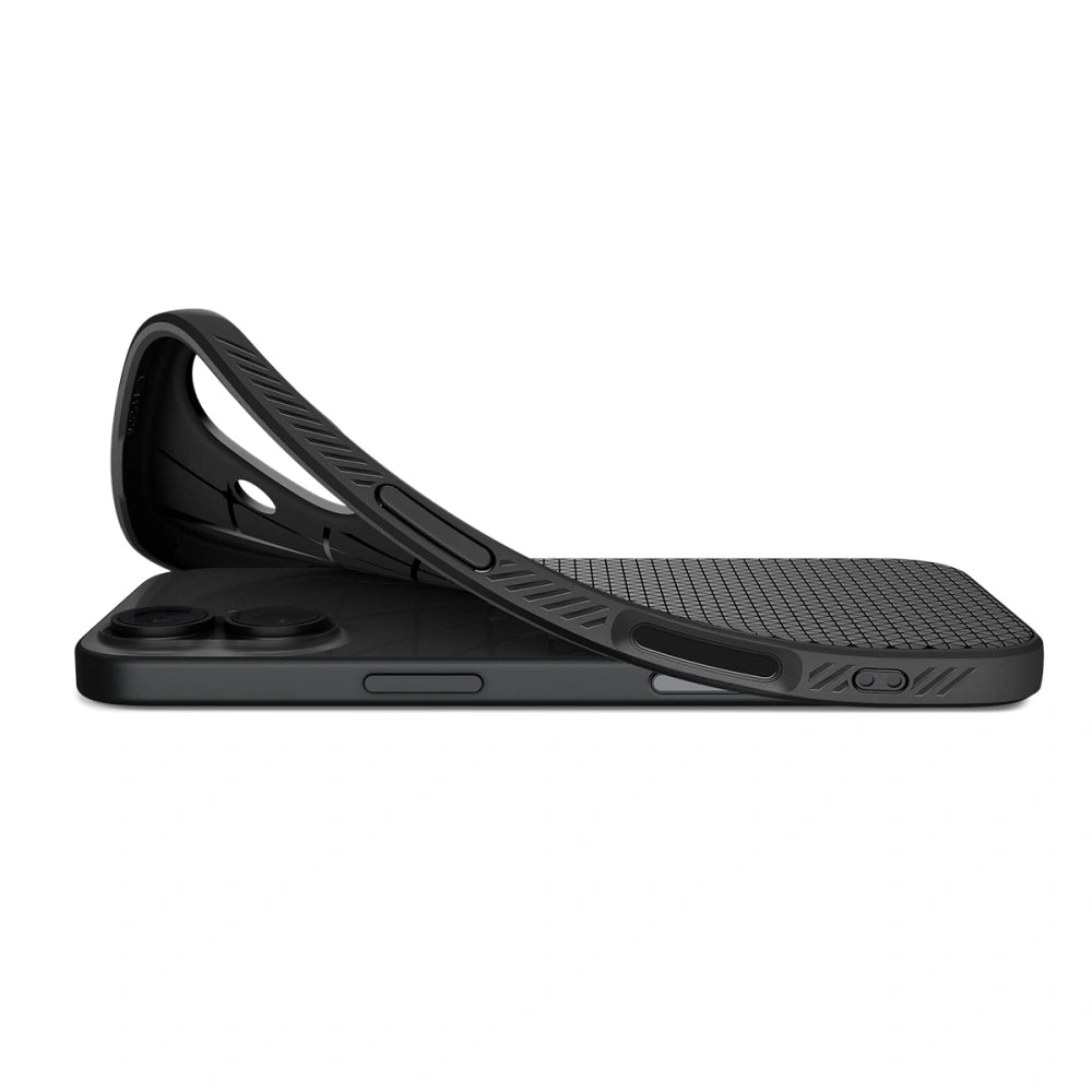 Spigen iPhone 17 - Liquid Air - Θήκη Σιλικόνης - Matte Black