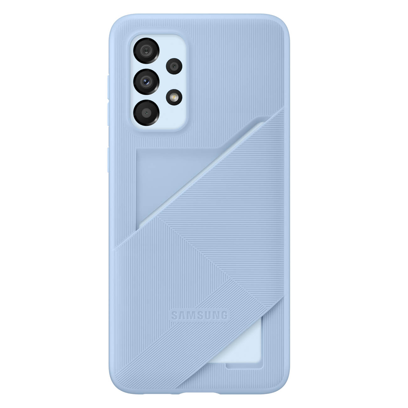 Samsung Card Slot Cover Samsung Galaxy A33 5G Θήκη Σιλικόνης με Υποδοχή για Κάρτα - Blue - EF-OA336TLEGWW