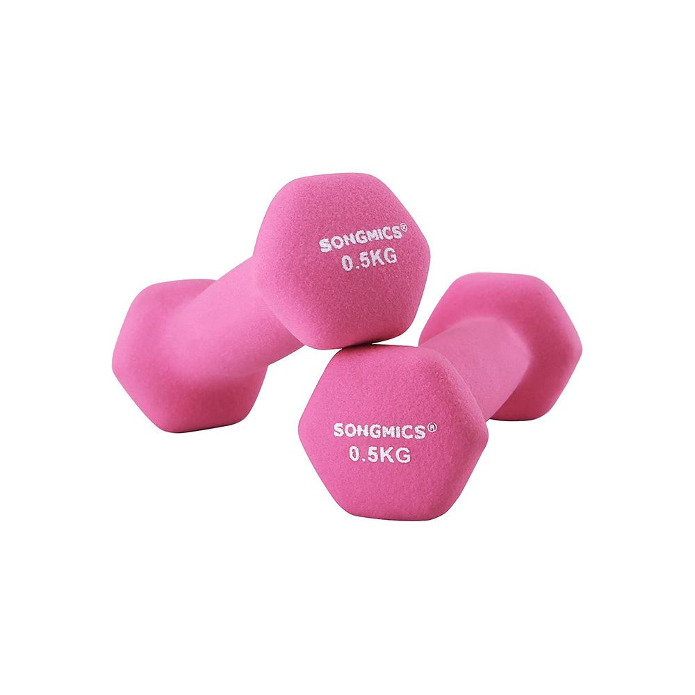 Songmics Σετ με 2 Βαράκια - 0.5 kg - Pink - SYL61PK