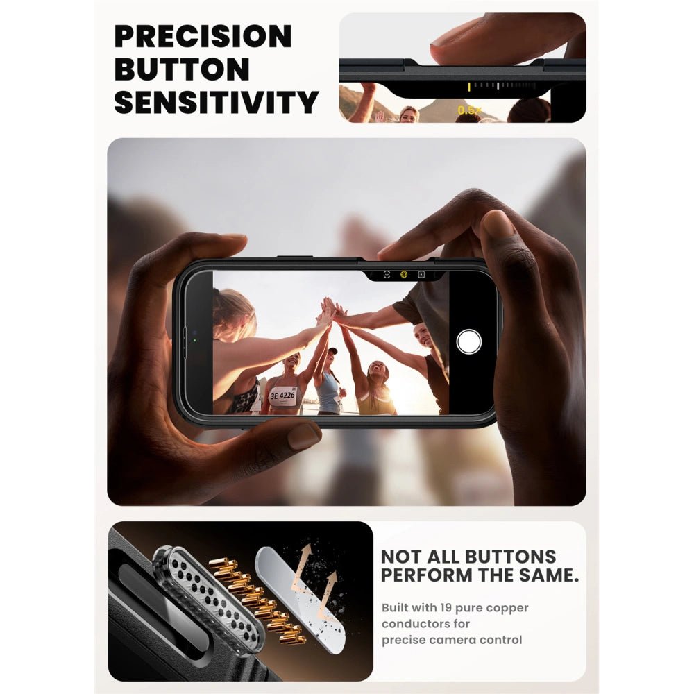 Supcase iPhone Air - IBLSN Ares Flip Mag - MagSafe Σκληρή Θήκη με Πλαίσιο Σιλικόνης και Προστασία Οθόνης και Stand - Black