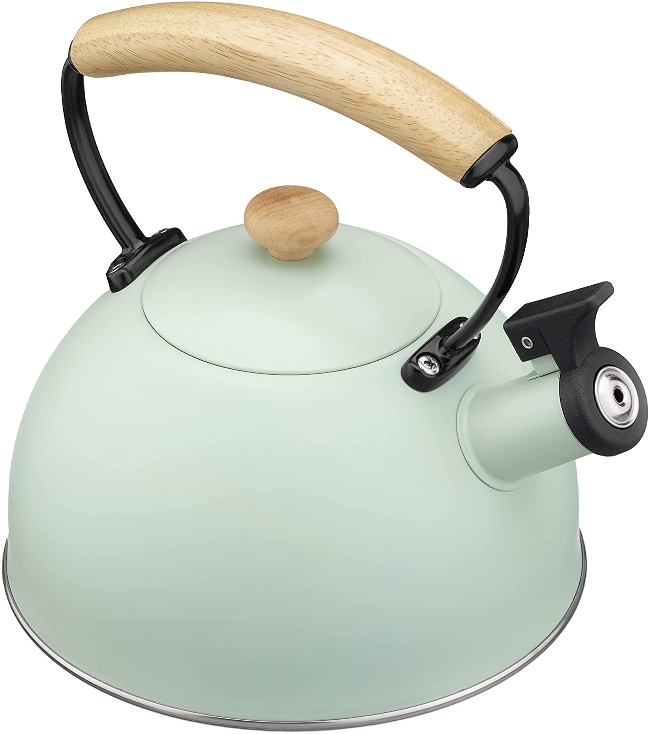 Navaris Stainless Steel Tea Kettle Βραστήρας από Ανοξείδωτο Ατσάλι - Mint Green - 54009.01