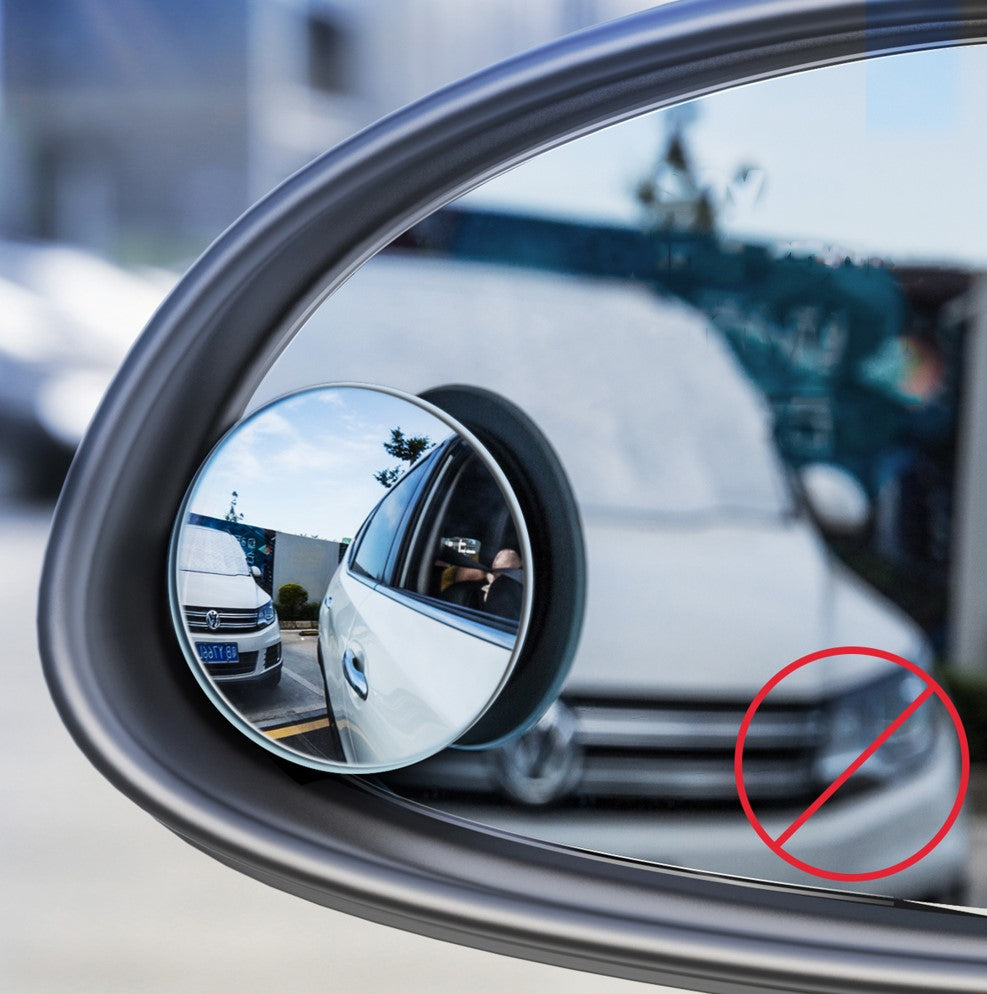 Baseus Full View Blind Spot Rearview Mirrors - 2 Εξωτερικοί Βοηθητικοί Καθρέπτες Αυτοκινήτου - Black - ACMDJ-01