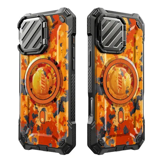 Supcase iPhone 16 Pro Max - Unicorn Beetle XT MagSafe - Σκληρή Θήκη με Προστασία Κάμερας / Stand - Bright Print