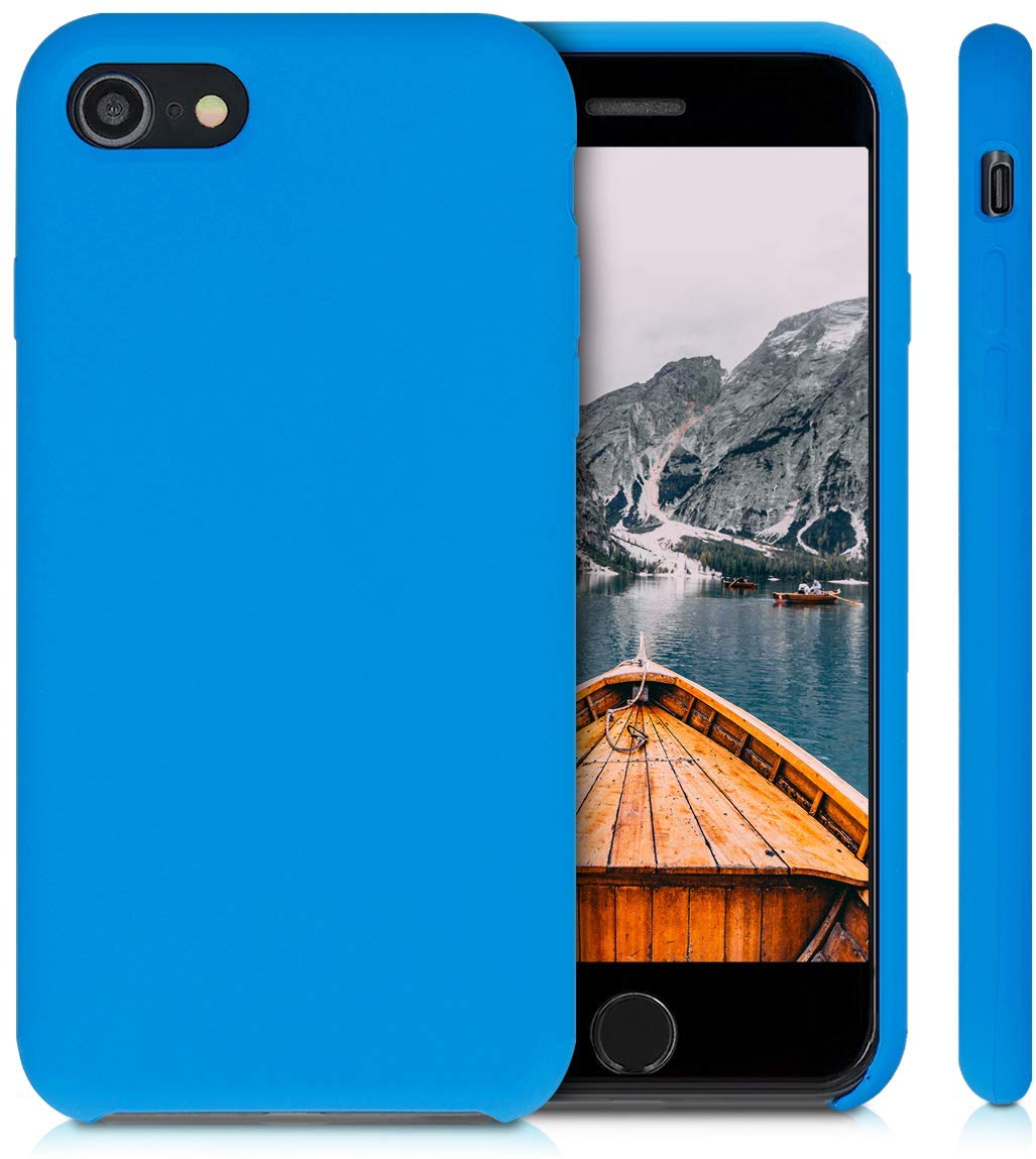 KW iPhone SE 2022 / SE 2020 / 7 / 8 Θήκη Σιλικόνης Rubber TPU - Blue Temptation - 40225.157