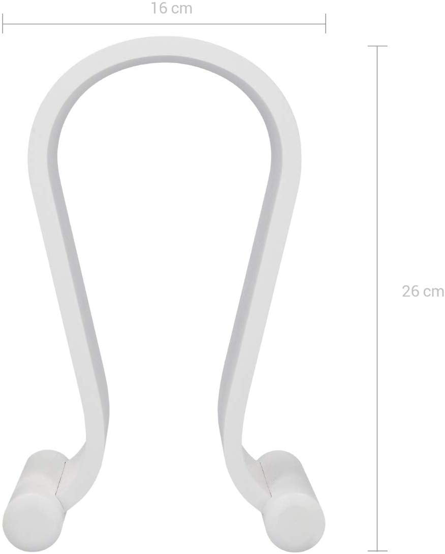 Kalibri Βάση Ακουστικών από Ξύλο - White - 39069.02