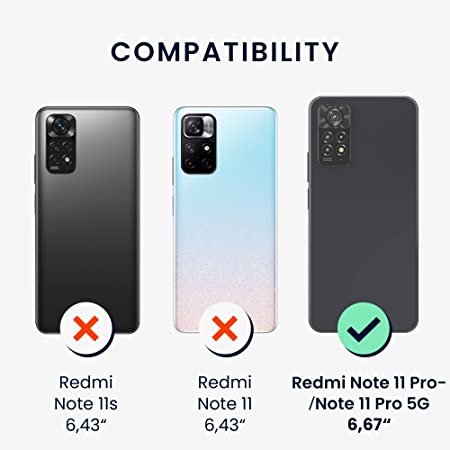 KW Xiaomi Redmi Note 11 Pro / Note 11 Pro 5G Θήκη από Φυσικό Ξύλο - Dark Brown - 57377.18