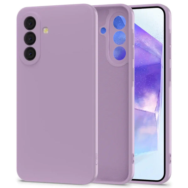 Tech-Protect Samsung Galaxy A56 5G Icon Θήκη Σιλικόνης Rubber TPU - Violet