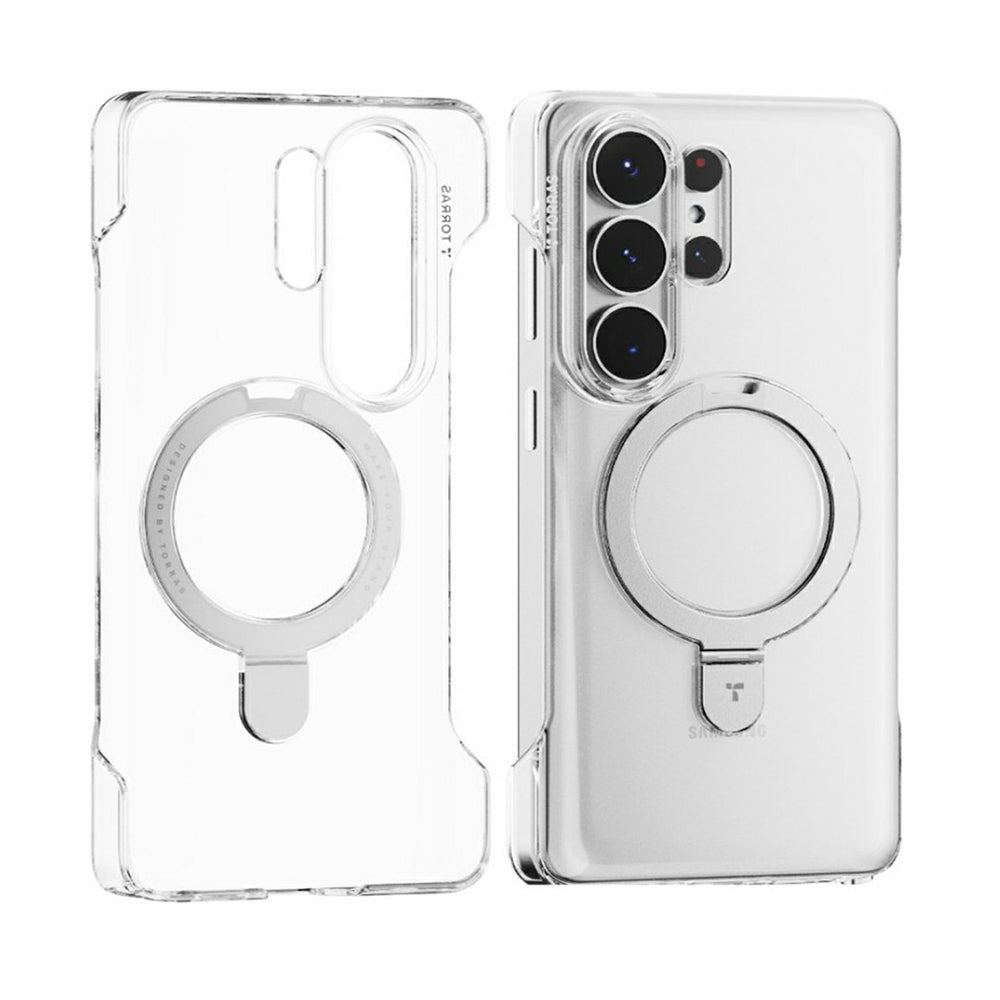 Torras Samsung Galaxy S26 Ultra - Σκληρή θήκη με Stand / MagSafe - Ostand Slim Series - Διάφανη