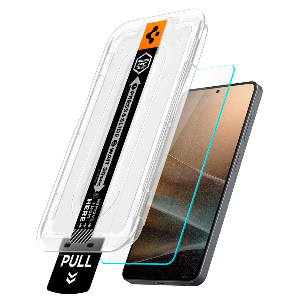 Spigen Samsung Galaxy S26 Plus - Αντιχαρακτικό Γυαλί Οθόνης 10H με Aντιανακλαστική Eπίστρωση - Glas.tR EZ Fit Pro AC Anti Reflection - 2 Τεμάχια - Clear