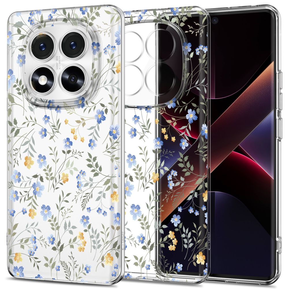 Tech-Protect Xiaomi Redmi Note 14 Pro 5G / Poco X7 Flexair Θήκη Σιλικόνης - Spring Flowers
