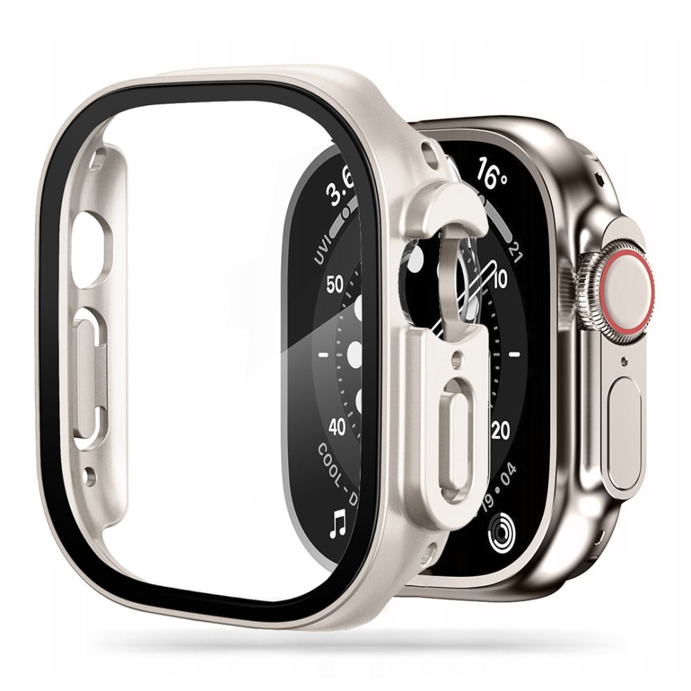 Tech-Protect Θήκη Apple Watch Ultra (1/2/3) - 49mm Defense 360 με Προστασία Οθόνης - Titanium