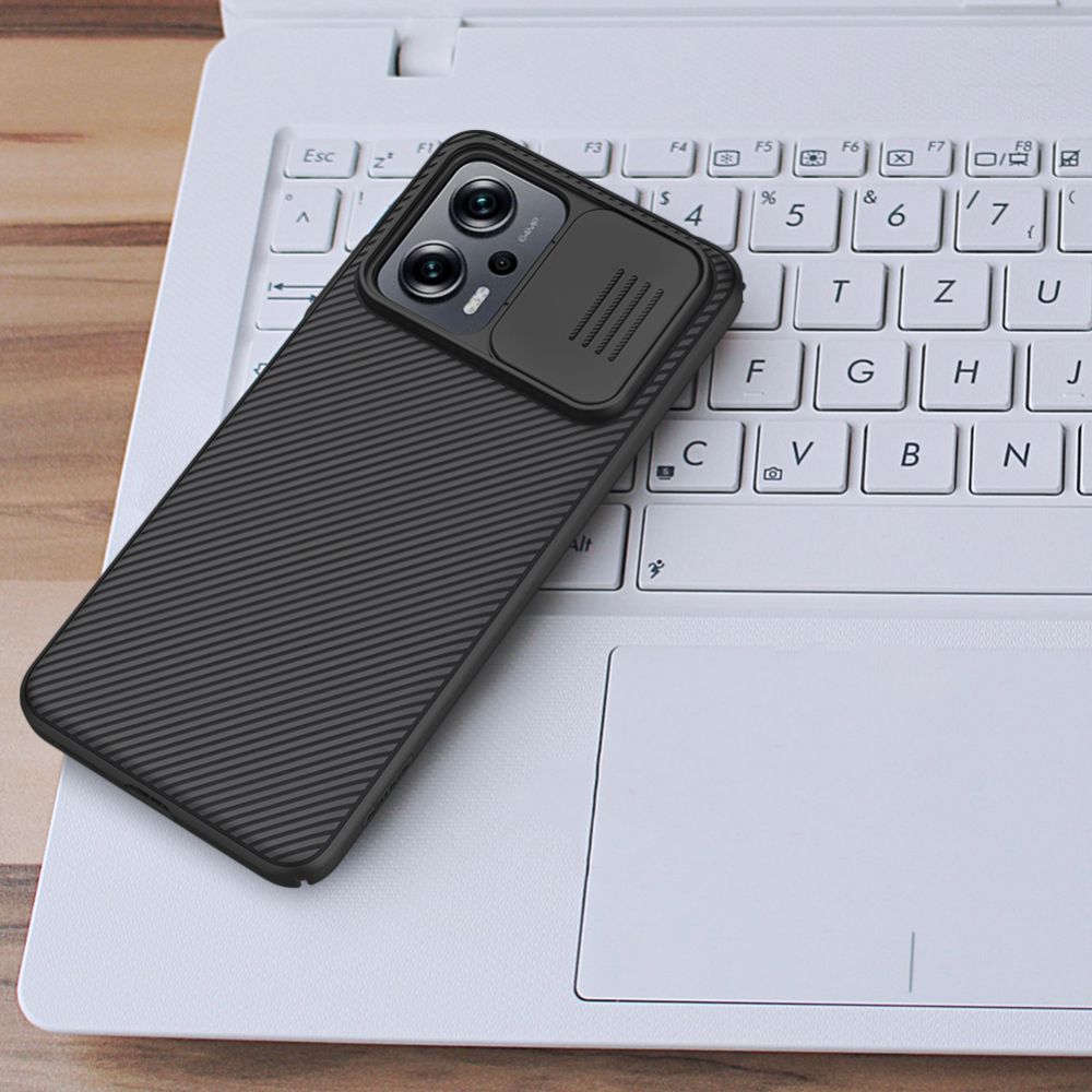 Nillkin Xiaomi Poco X4 GT CamShield Σκληρή Θήκη με Κάλυμμα για την Κάμερα - Black