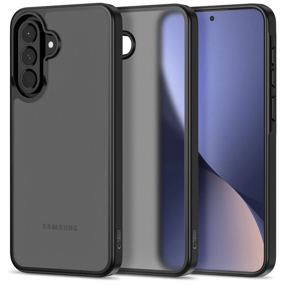 Tech - Protect Samsung Galaxy A57 5G - Σκληρή Θήκη με Πλαίσιο Σιλικόνης - MagMat - Matte Black