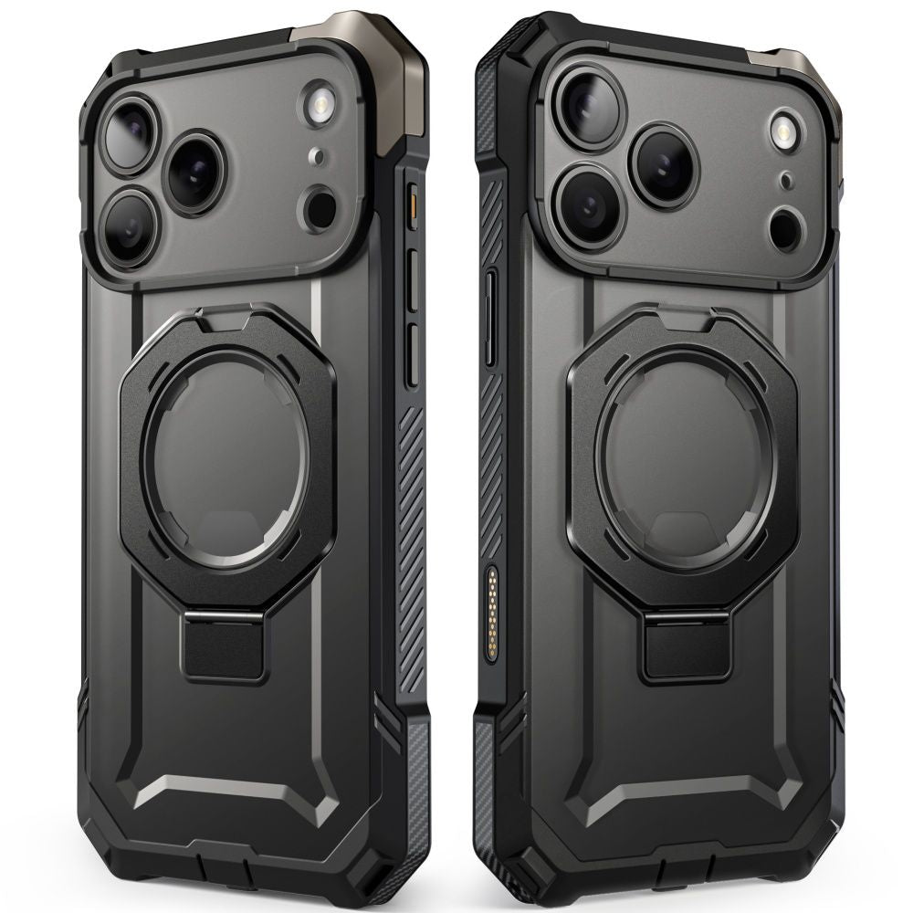Supcase iPhone 18 Pro Max / iPhone 17 Pro Max - Σκληρή Θήκη με MagSafe και Stand - UB Grip Mag - Black