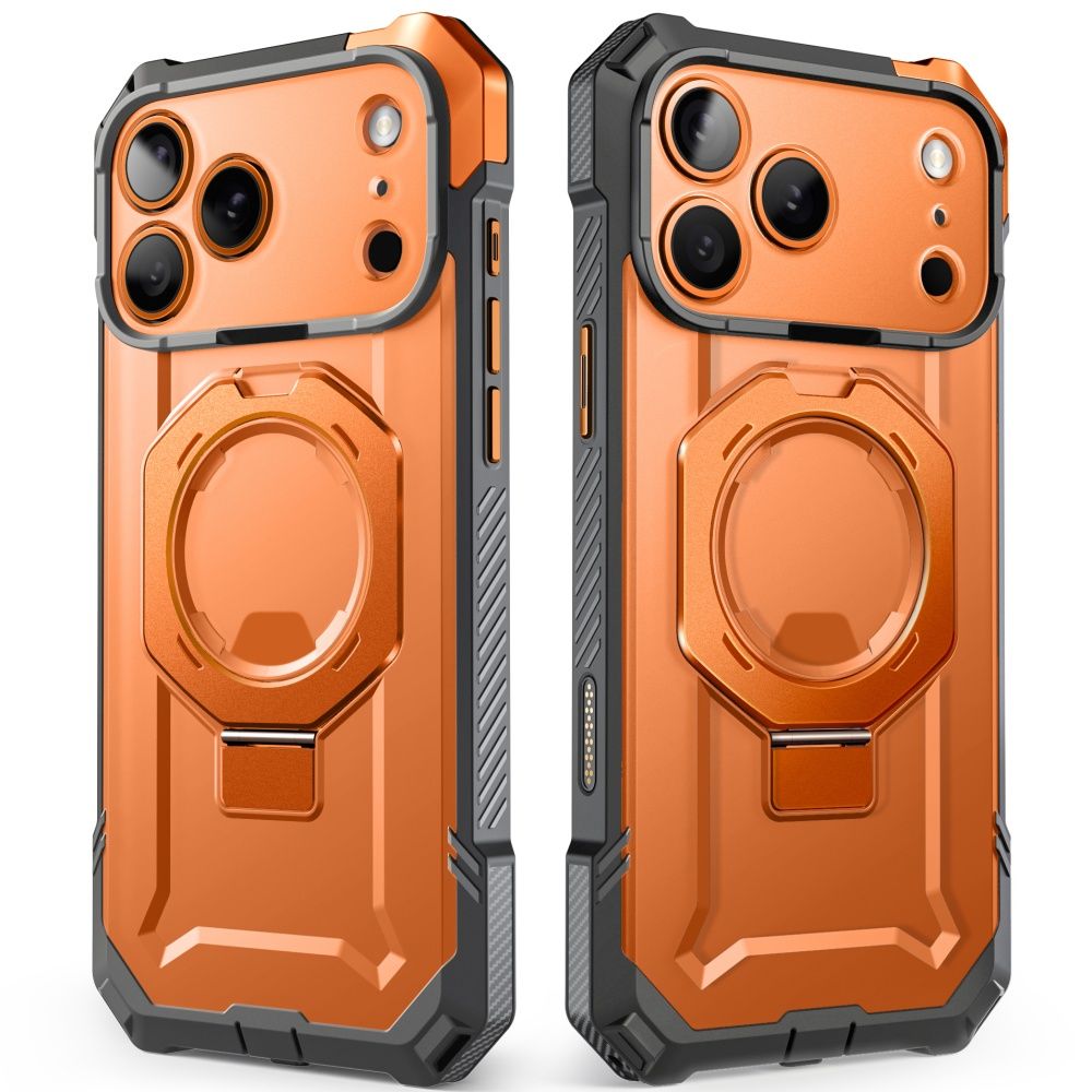 Supcase iPhone 18 Pro / iPhone 17 Pro - Σκληρή Θήκη με MagSafe και Stand - UB Grip Mag - Coral