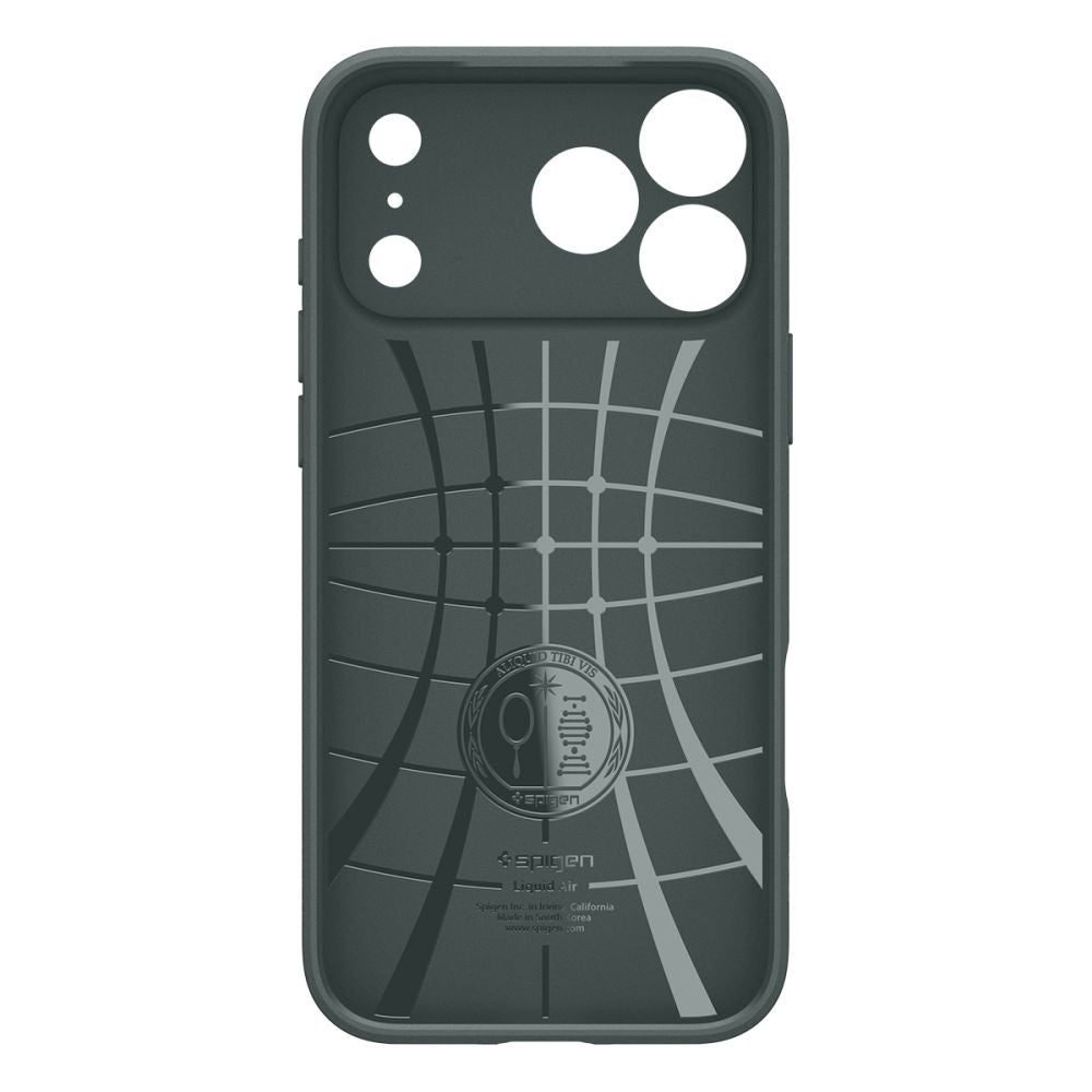 Spigen iPhone 18 Pro / iPhone 17 Pro - Θήκη Σιλικόνης - Liquid Air - Abyss Green