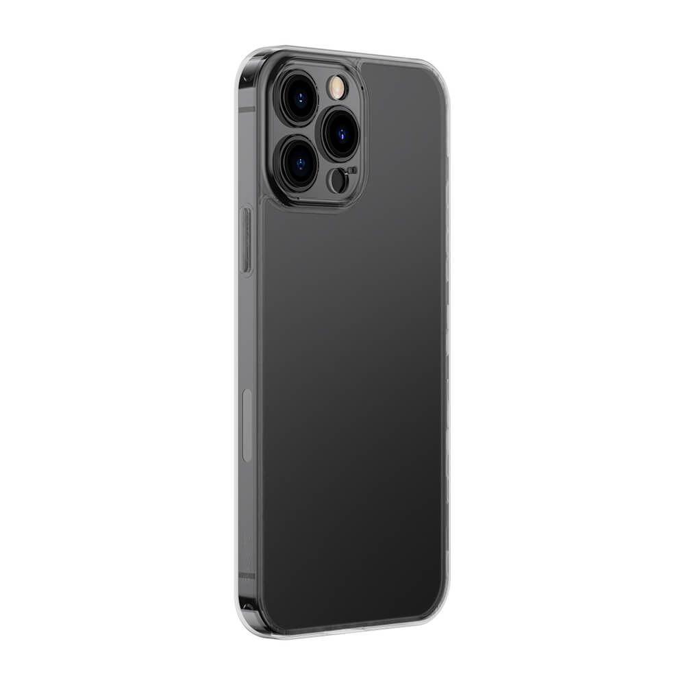 Baseus Frosted Glass Σκληρή Θήκη για iPhone 13 Pro Max - Black - ARWS000501