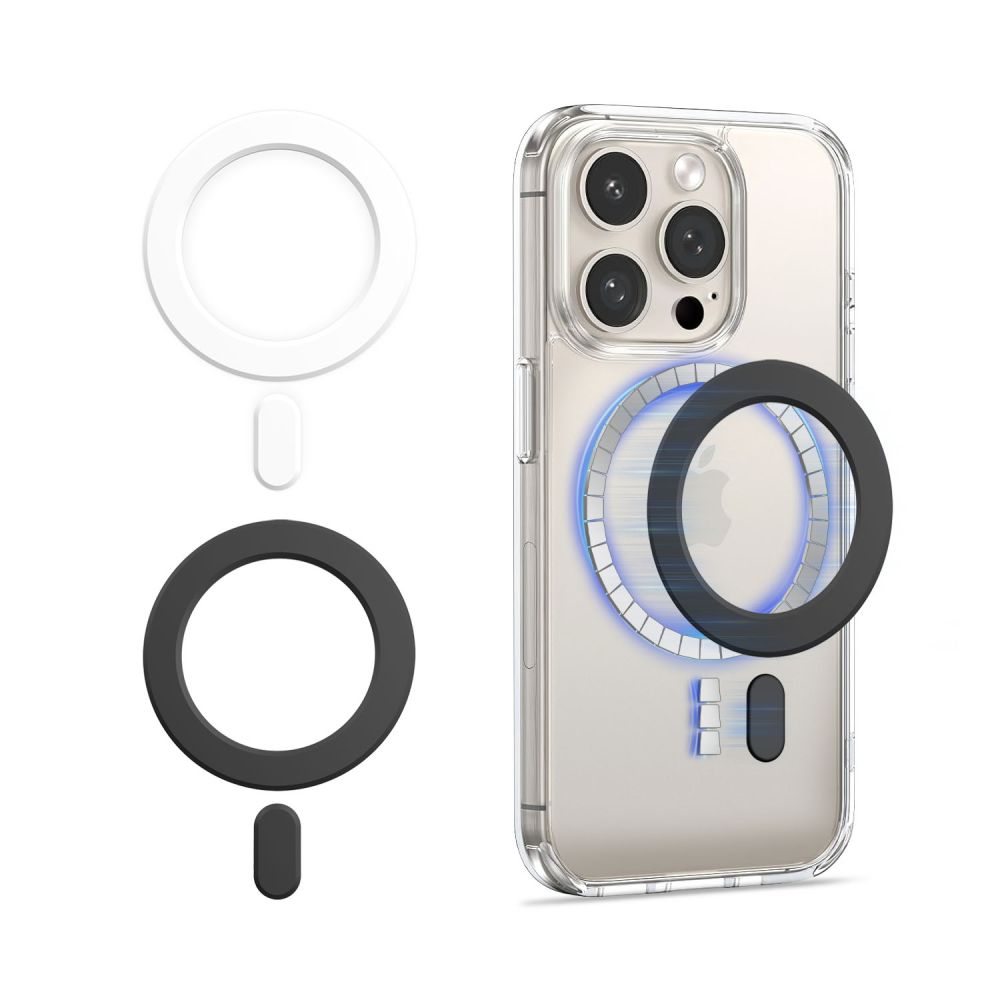 Tech-Protect MMP-100 Magnetic Δακτύλιος MagSafe - 2 Τεμάχια - Black / White